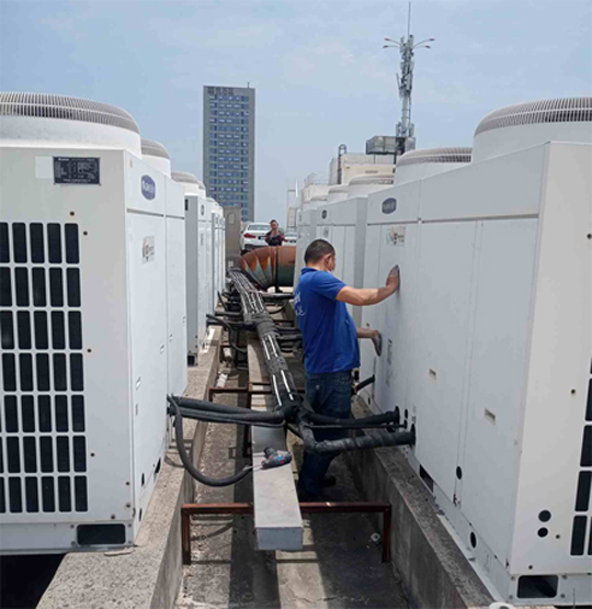 泽普中央空调制热和不制冷系统维修方法